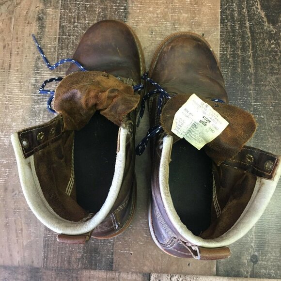 Thorogood 804-4374 Steel Round Toe Work Boots Mens 8 D - Picture 7 of 12